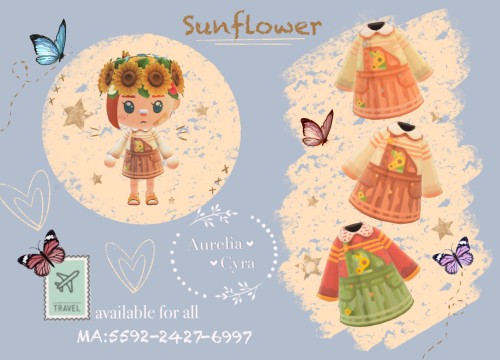 Sunflower overall
