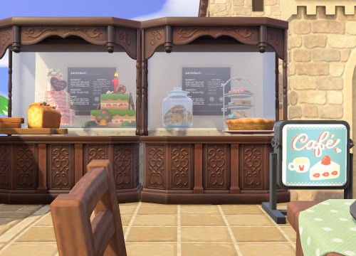 Stadtplaza - Café mit Kuchenauslage